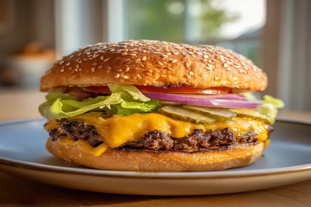 The Best Burger Recipe – Juicy, Flavorful & Easy to Make